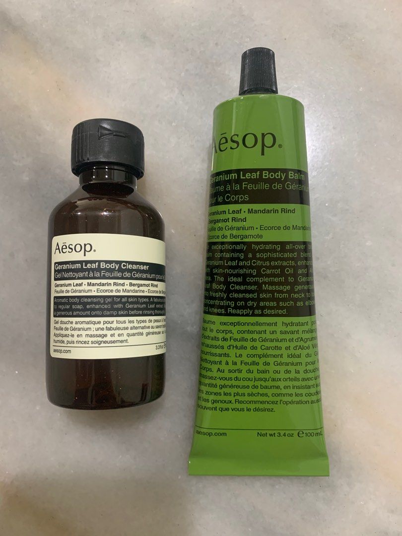 Aesop Geranium Leaf Body Balm 100 mL, Beauty & Personal Care, Bath & Body, Body Care on Carousell