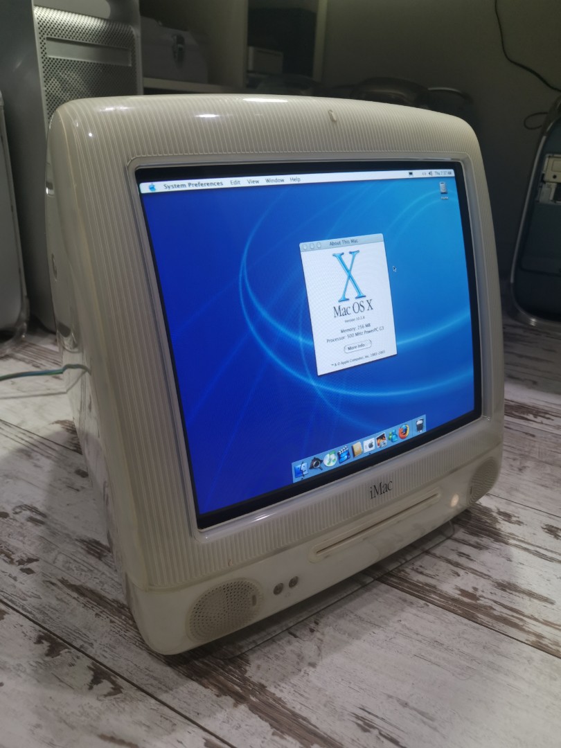 動作品 初代 iMac G3 Apple グラファイト 400MHz - デスクトップ型PC