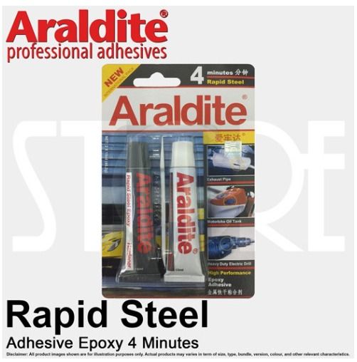 Araldite Adhesive Epoxy Products (Rapid/Rapid Steel/Standard) 2x17ml