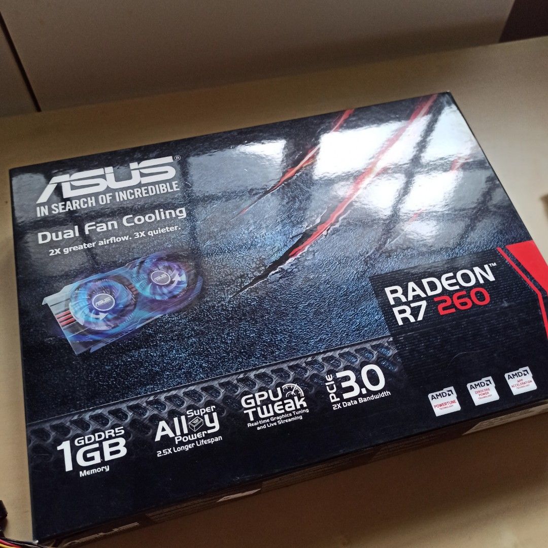 Asus Radeon R7 260 Computers Tech Parts Accessories