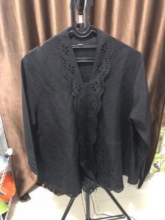 ATASAN KEBAYA ENCIM HITAM