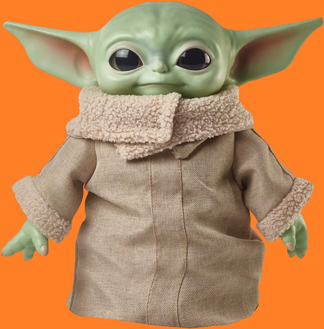 Authentic by Mattel Star Wars The Mandalorian 28cm 11 Child Baby Yoda Grogu  Figure Plush Toys Doll, Hobbies & Toys, Toys & Games on Carousell