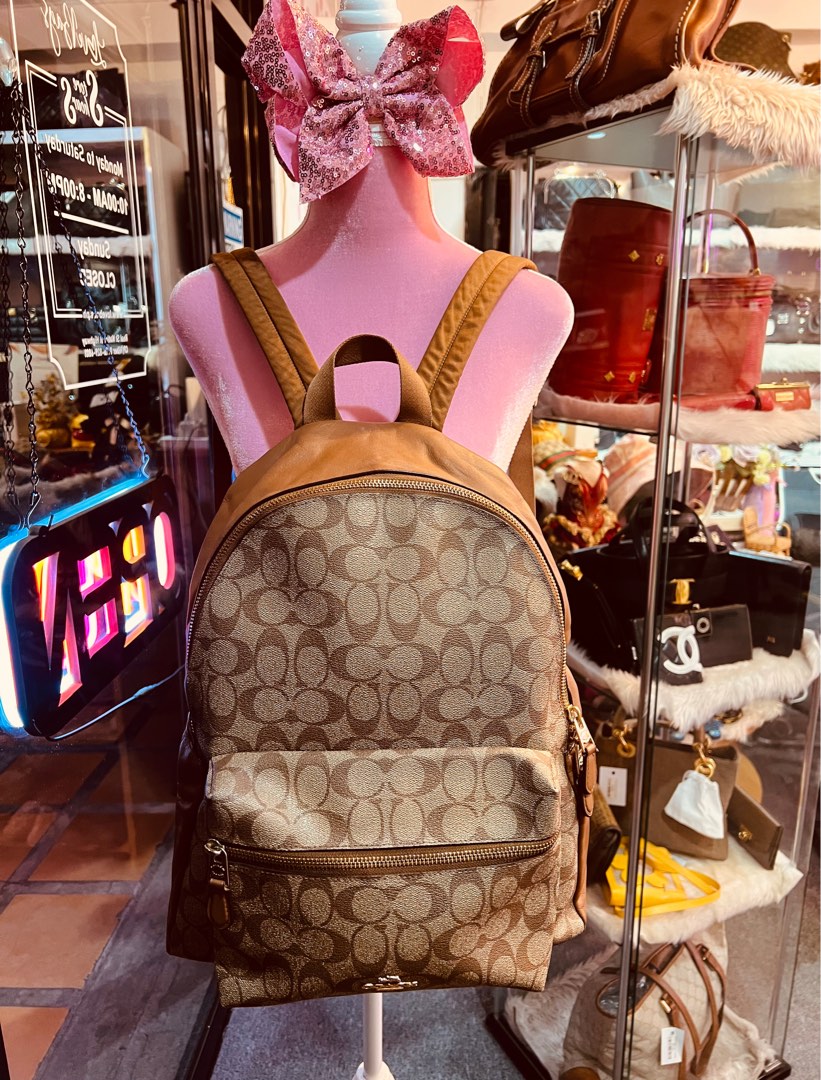 Coach sales large backpack