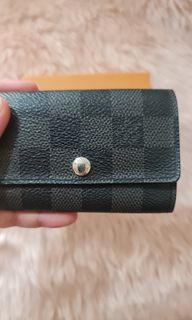 Authentic LV Key Case Graphite