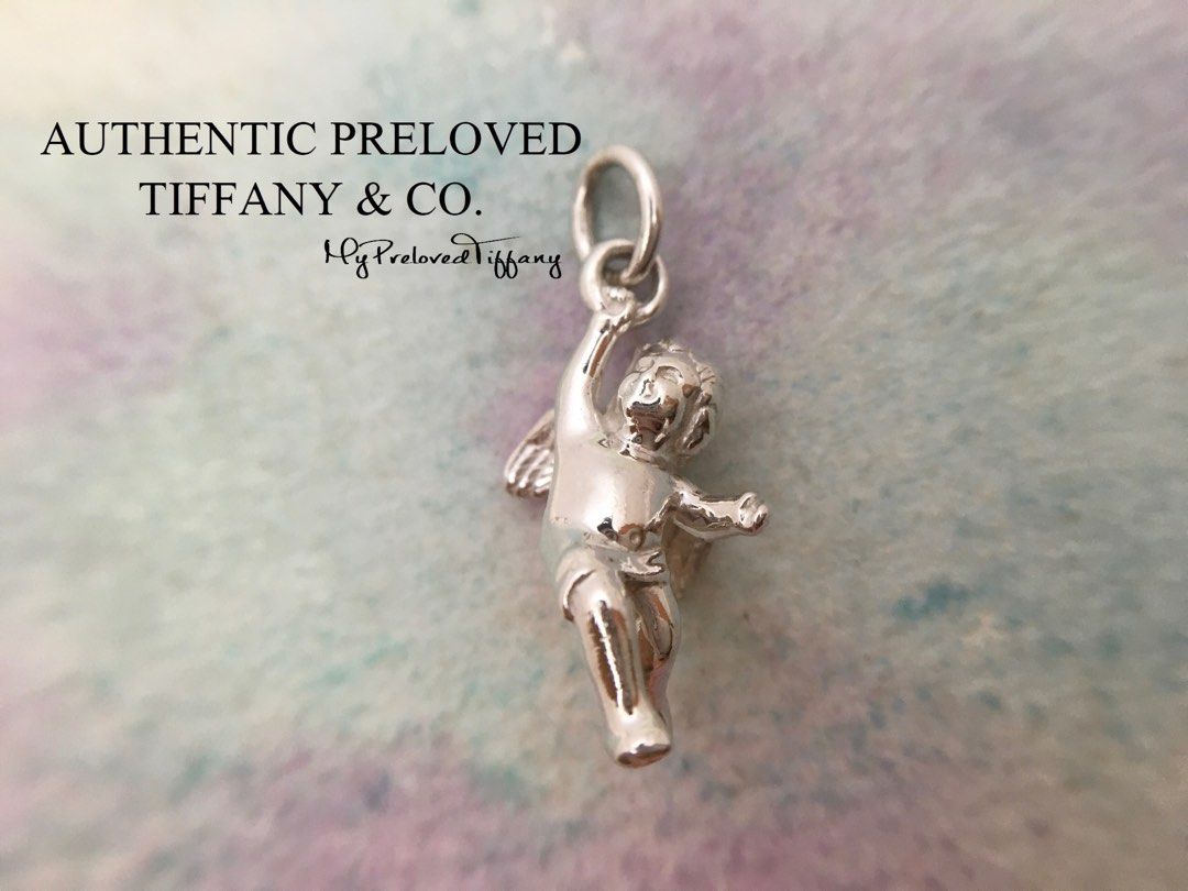 Cherub top angel charm