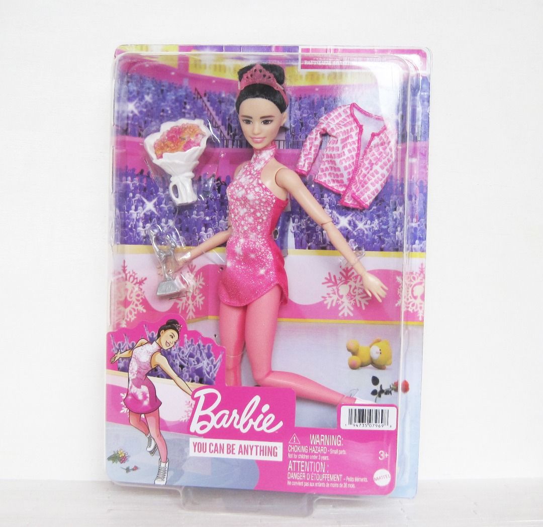 Barbie Ice Skater You Can Be Anything doll