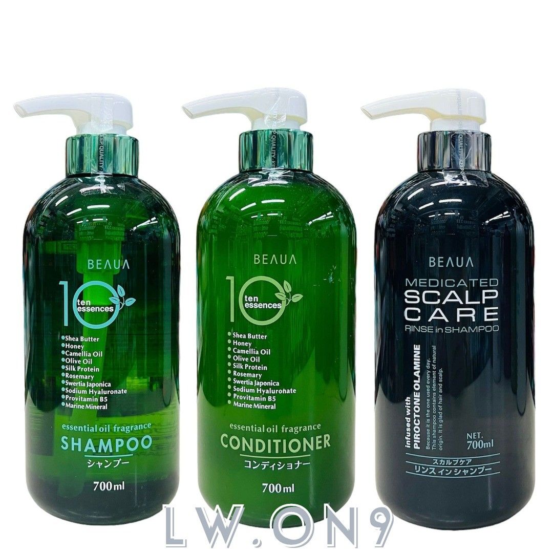 BEAUA REN ESSENCES AND MEDICATED SCALP CARE HAIR RANGE 700ML, Beauty