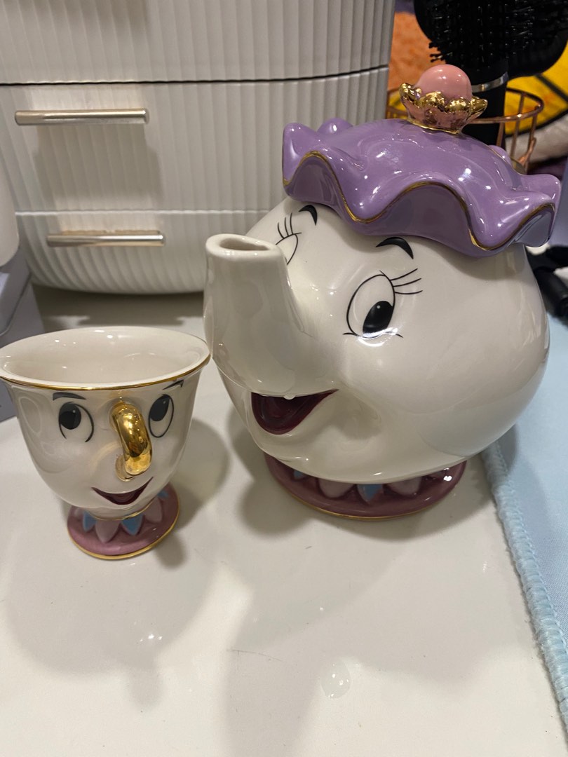 Beauty and the beast teapot set, Furniture & Home Living, Kitchenware