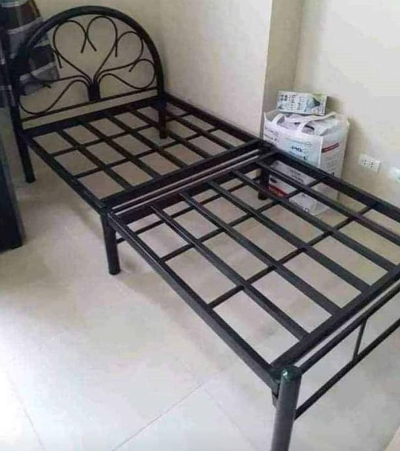 beds double deck SINGLE BED FRAME (SPLIT TYPE) HEAVY DUTY FRAME stock ...