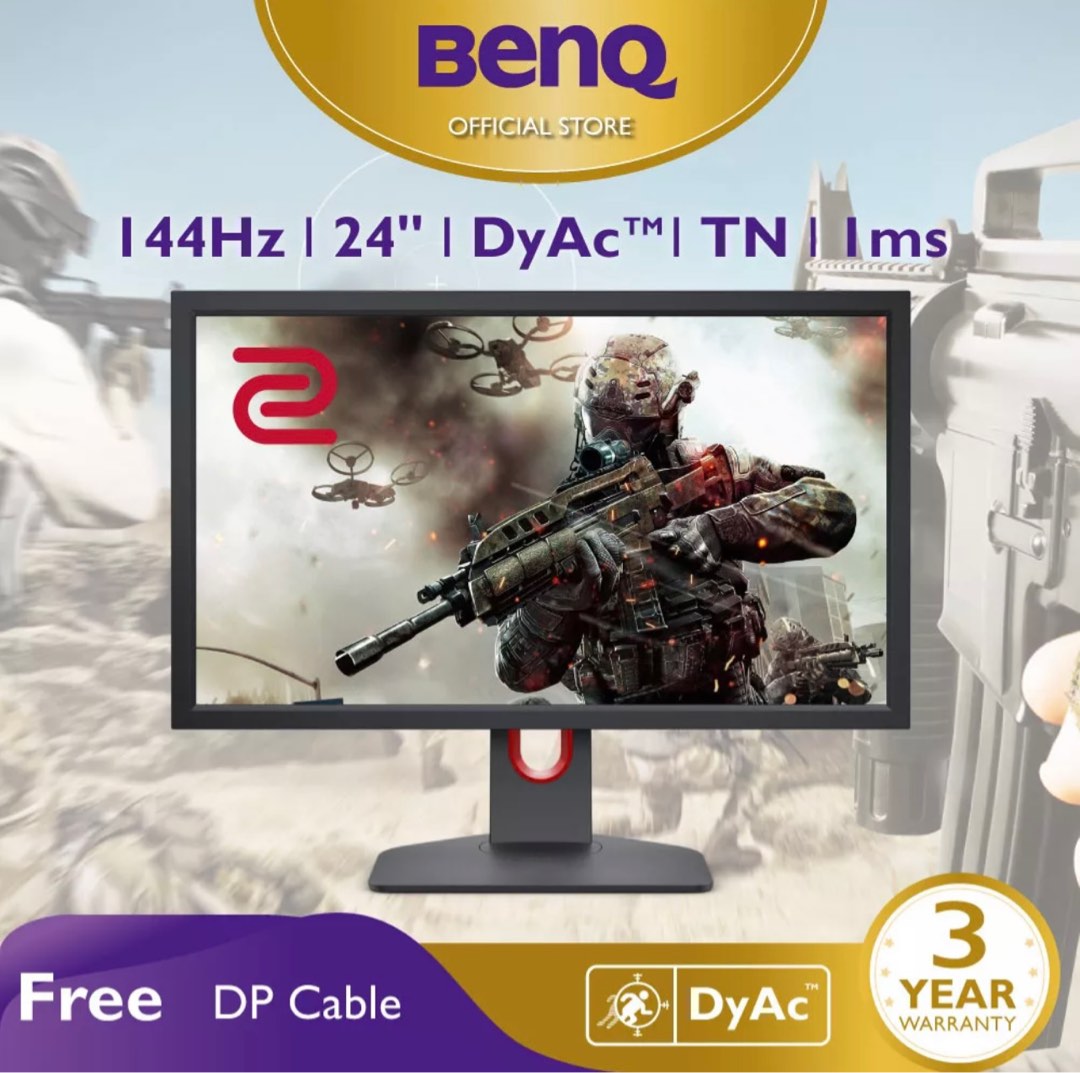 Benq Zowie xl2411k 144Hz 24inch E-Sports Gaming Monitor, Computers ...