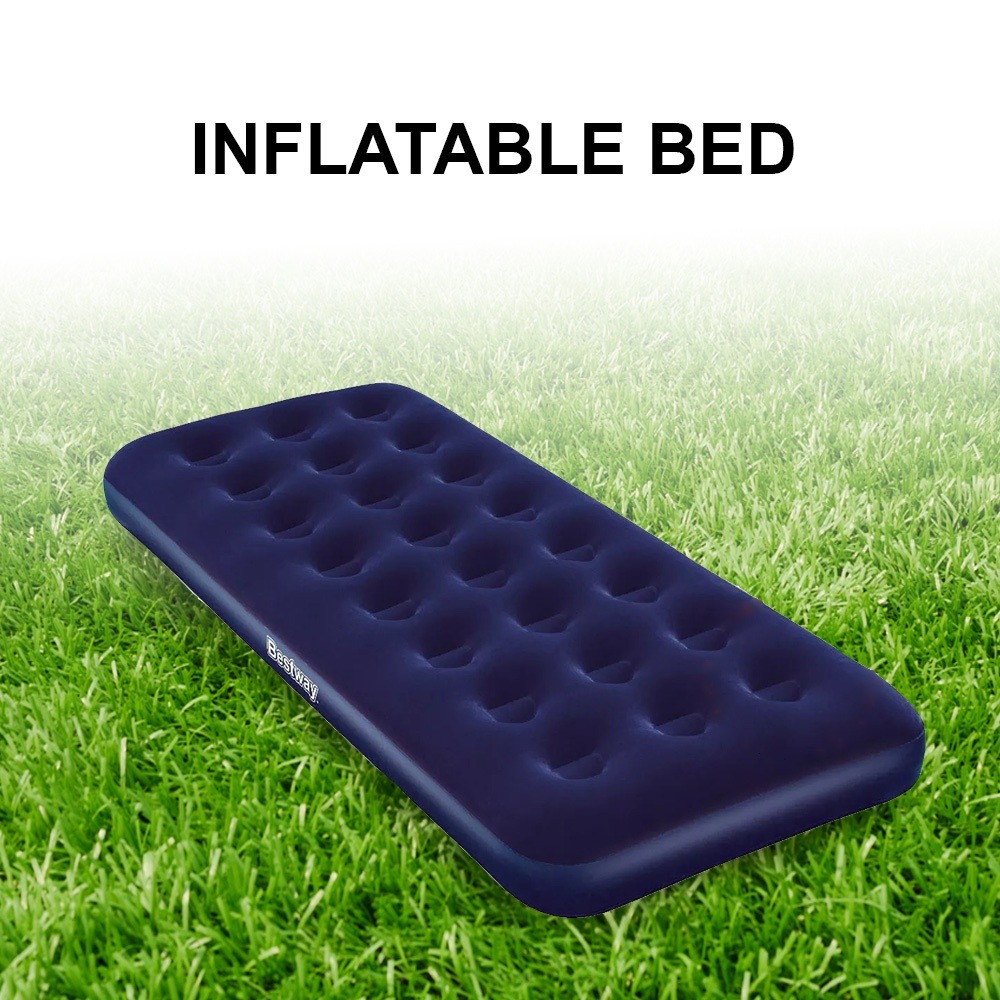 Bestway Inflatable Mattress Airbed Pavillo Camping Gear Blue 73" x 30