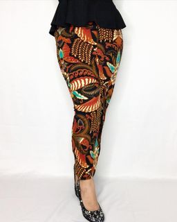 Black batik skirt stretchy