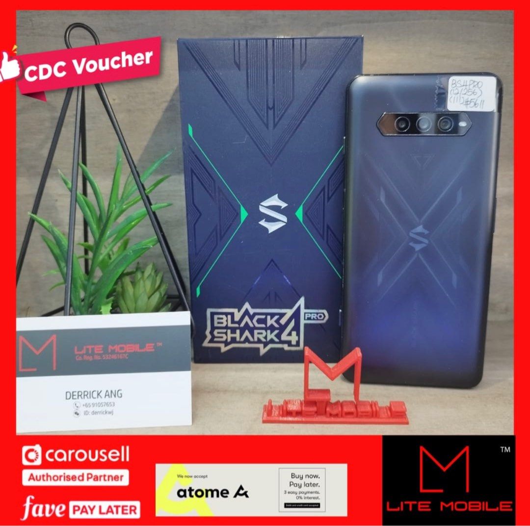 Blackshark 4 Pro 256 256GB | Black Shark 4 Pro 256GB | 12GB Ram + 256GB ...