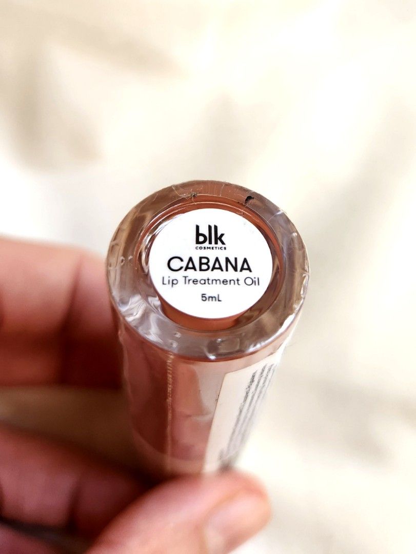 BLK Lip Treatment Oil in Cabana, Beauty & Personal Care, Face, Makeup on Carousell