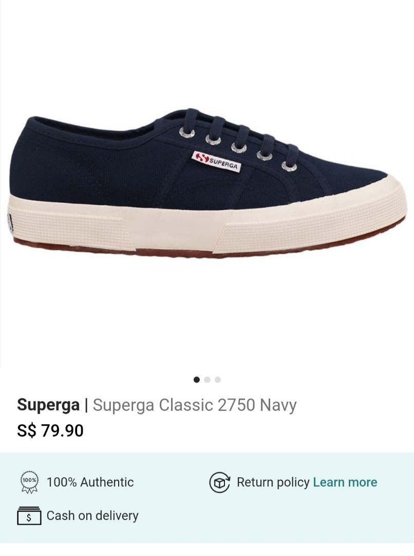 Superga store navy mens