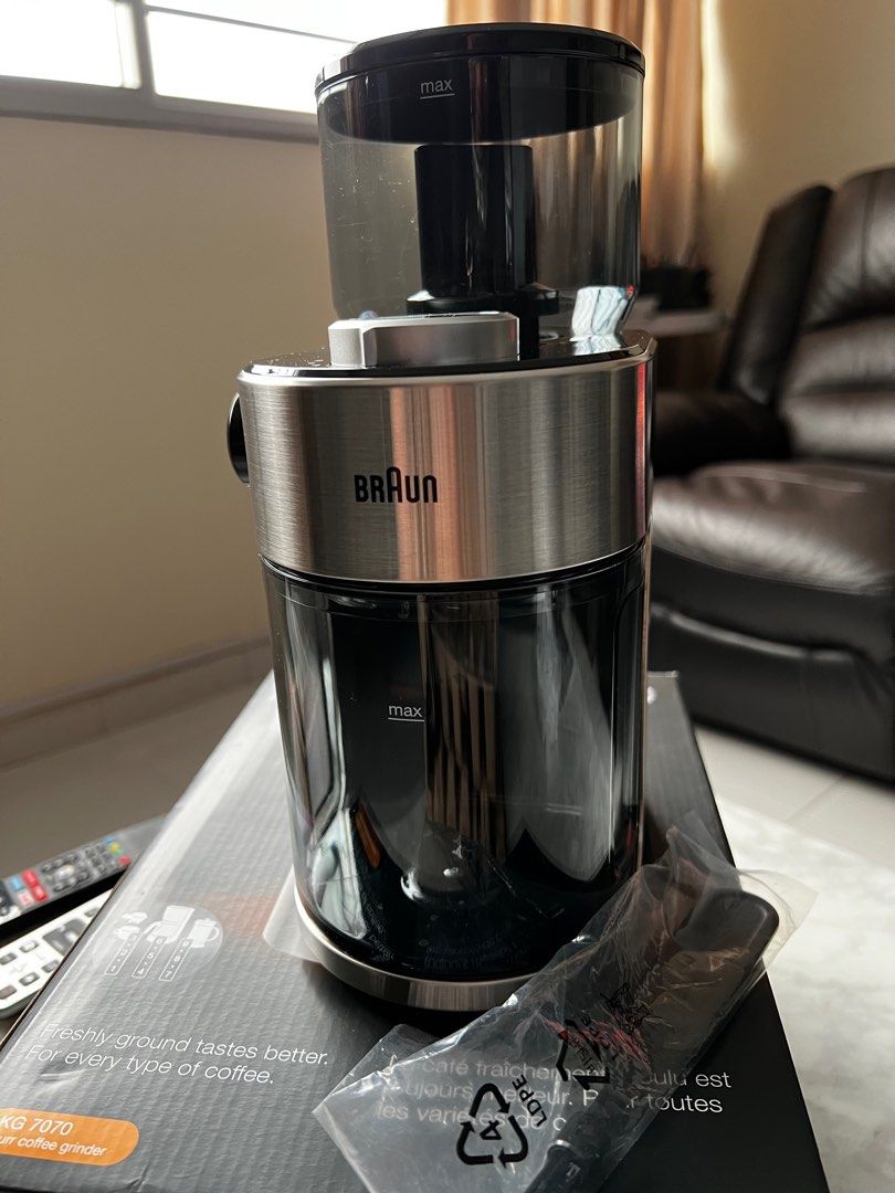 Braun coffee grinder, TV & Home Appliances, Kitchen Appliances, Coffee