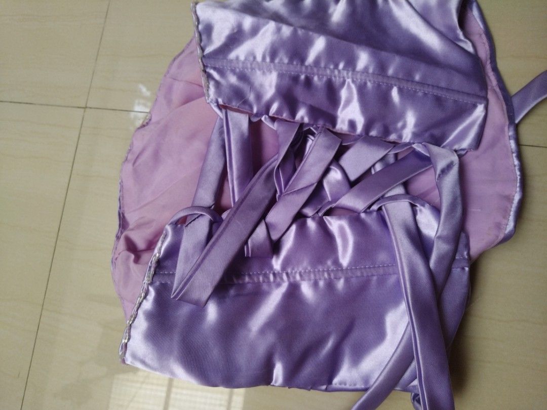 Bridesmaid and party gown (Category: Evening dresses & gowns) located in Marilao. Submitted by kaikulit (Listing ID 1197370797, Image 3). Description: Small size gowns, 600 each. Orchid (shade of purple) & golden yellow are silk material gowns. Red gown is made of chiffon fabric. Take all for 1,500..