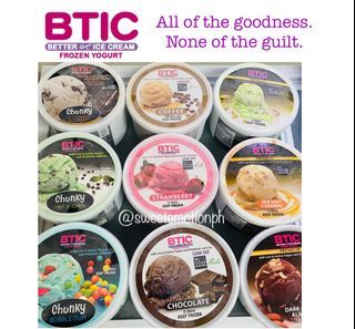 BTIC Frozen Yogurt All of the goodness.  None of the guilt. 😋🍦💜💕