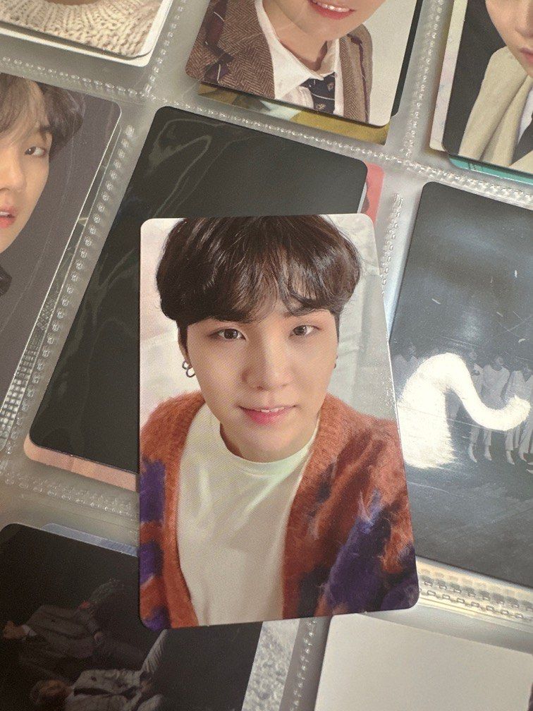Bts小卡suga Be 特典 興趣及遊戲 收藏品及紀念品 韓流 Carousell