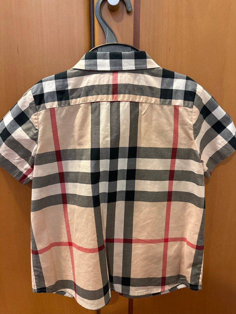 Burberry shirt size 3 cheap
