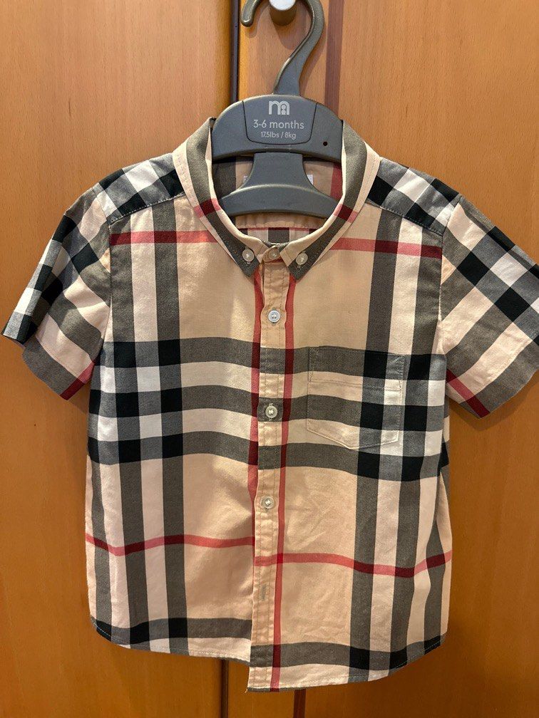 Burberry shirt top size 3