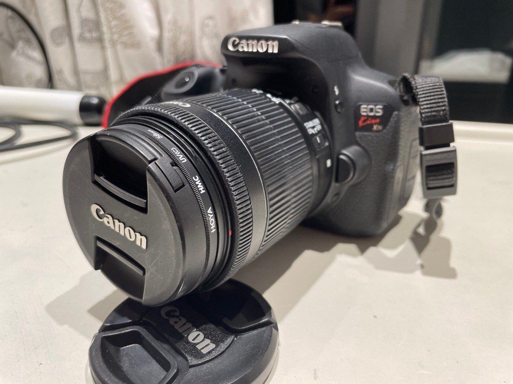 Canon EOS Kiss x7i 連EF-S18-55mm 鏡頭, 攝影器材, 相機- Carousell