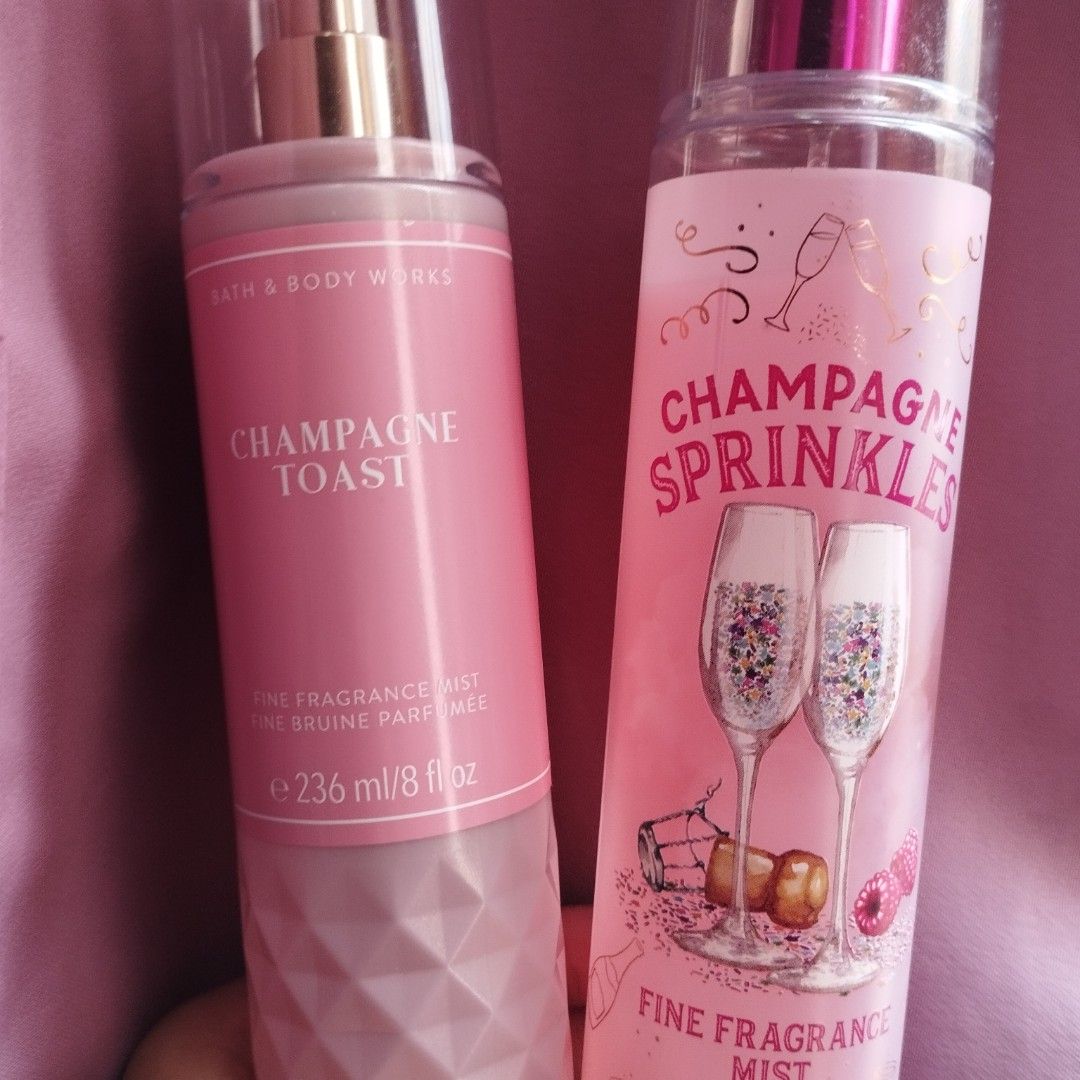 Champagne toast mist best sale bath and body works