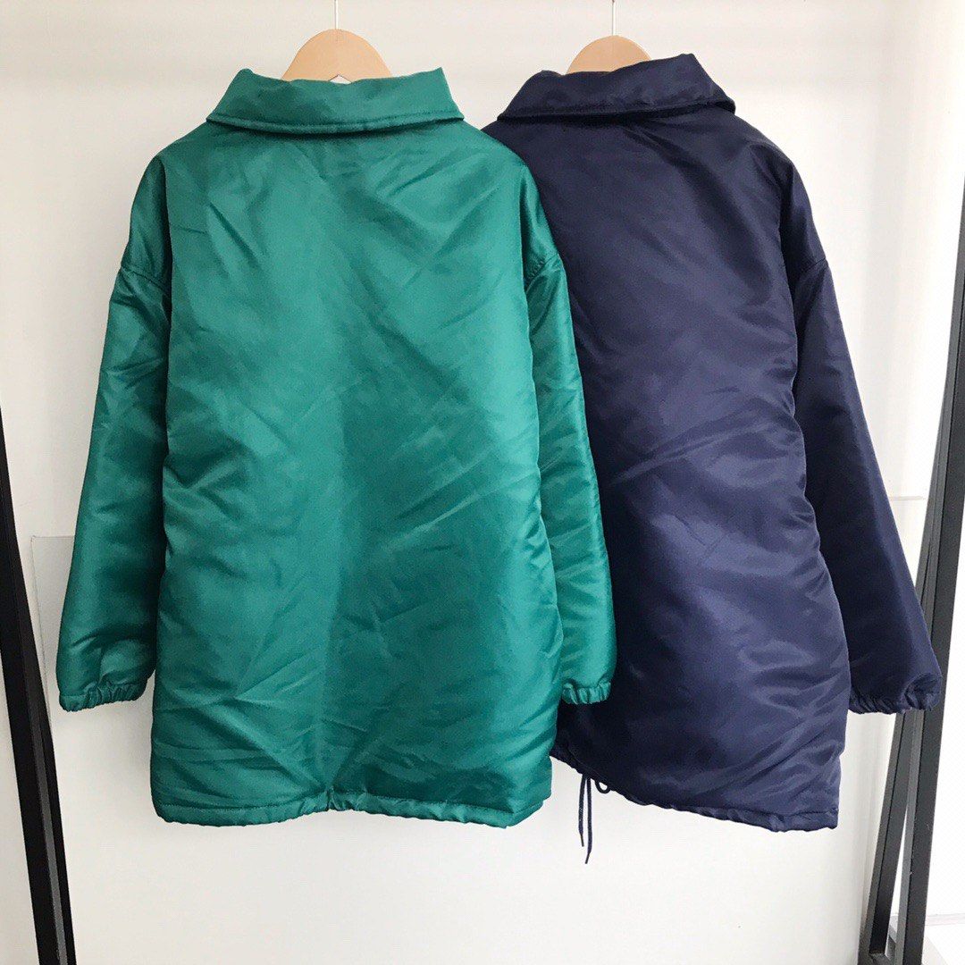 日本Champion x Beams boy 別注女裝BIG Coach Jacket, 男裝, 外套及