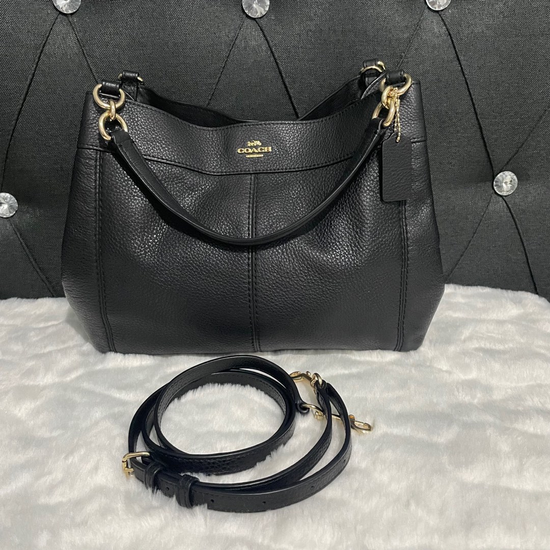 Coach Lexy Small two way, Luxury, Bags & Wallets on Carousell