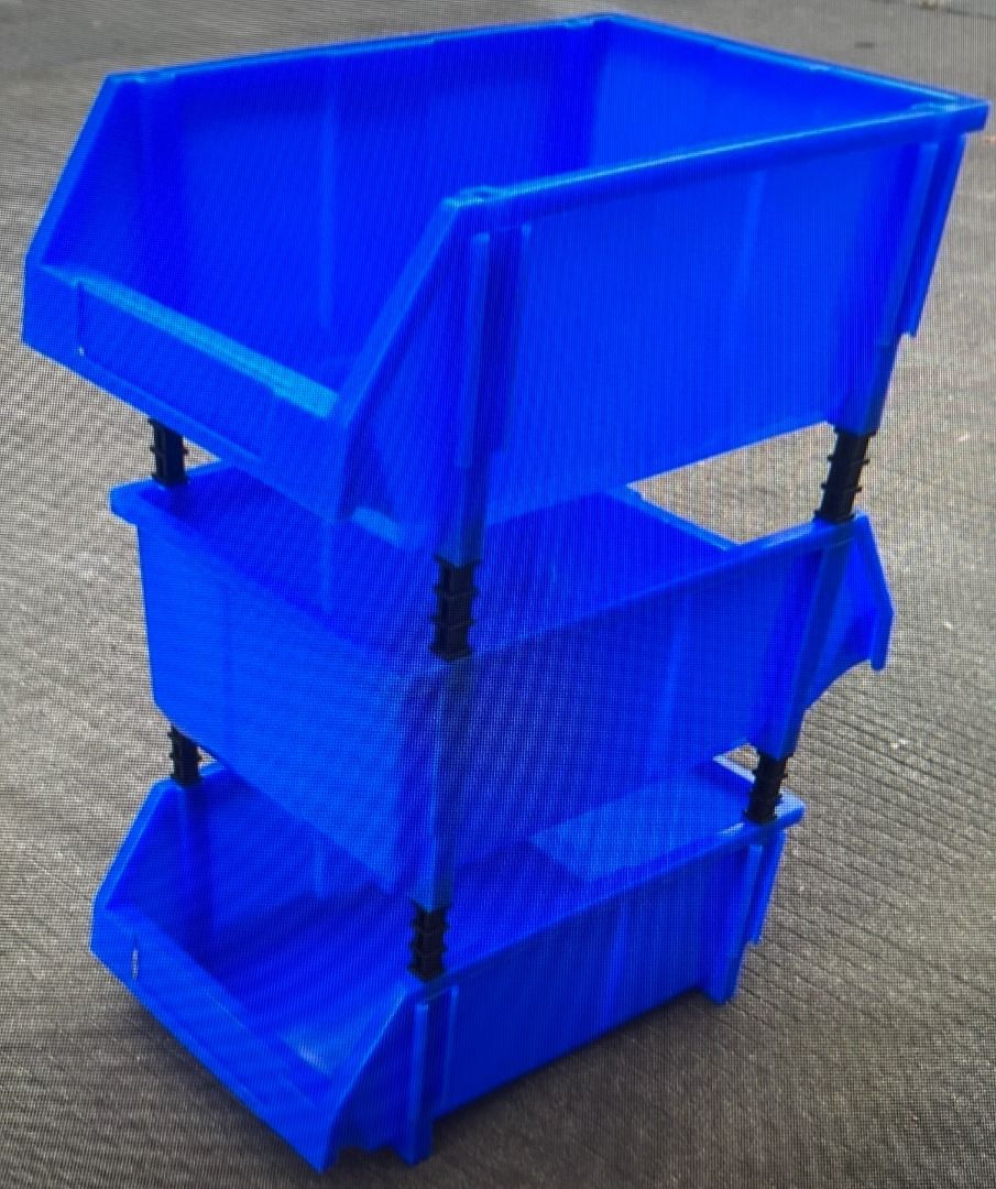 Commercial Storage Warehouse Stackable Storage box Heavy duty hardware