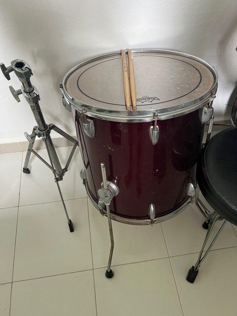 Complete starter drum set for kids, Hobbies & Toys, Music & Media