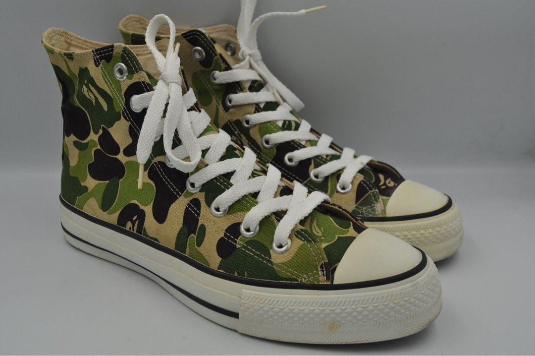 Converse bape camo hotsell