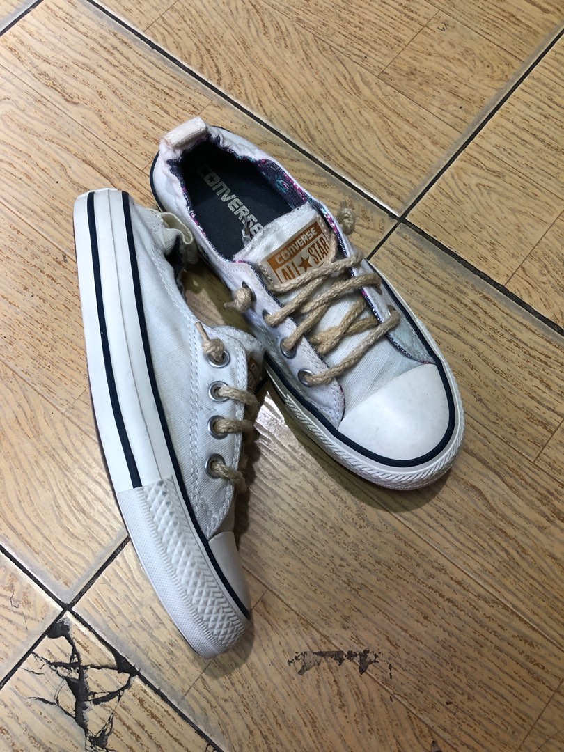 Converse shoreline natural with rope deals laces