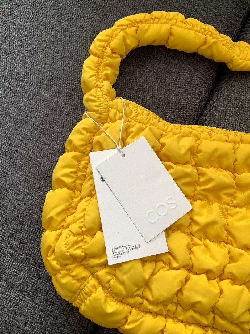 Cos yellow bag hotsell