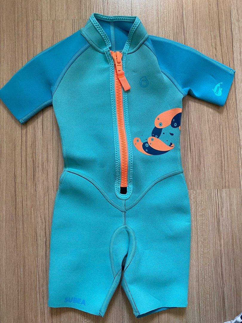 Decathlon Wetsuit/Swimsuit, Babies & Kids, Babies & Kids Fashion on Carousell