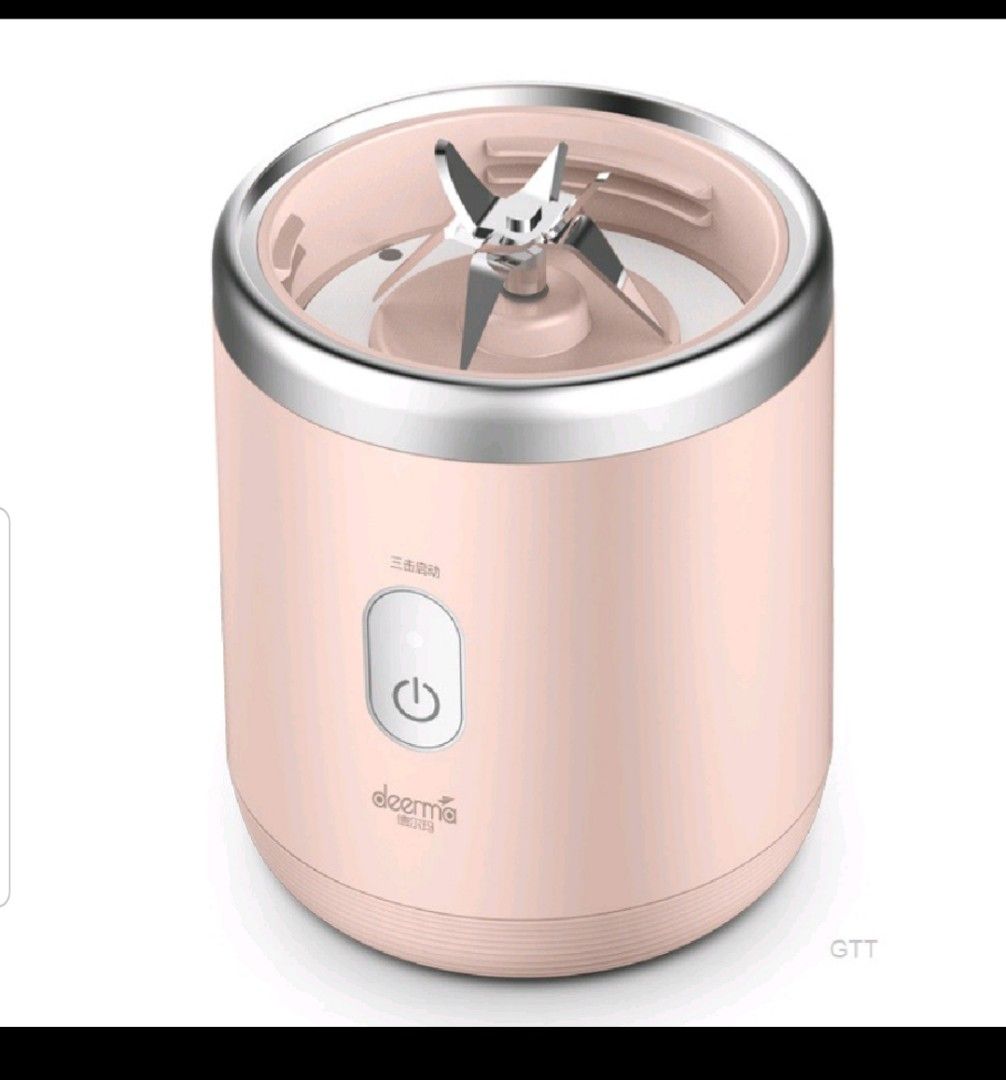 PINK DEERMA BLENDER PORTABLE JUICER PRELOVED, TV & Home Appliances