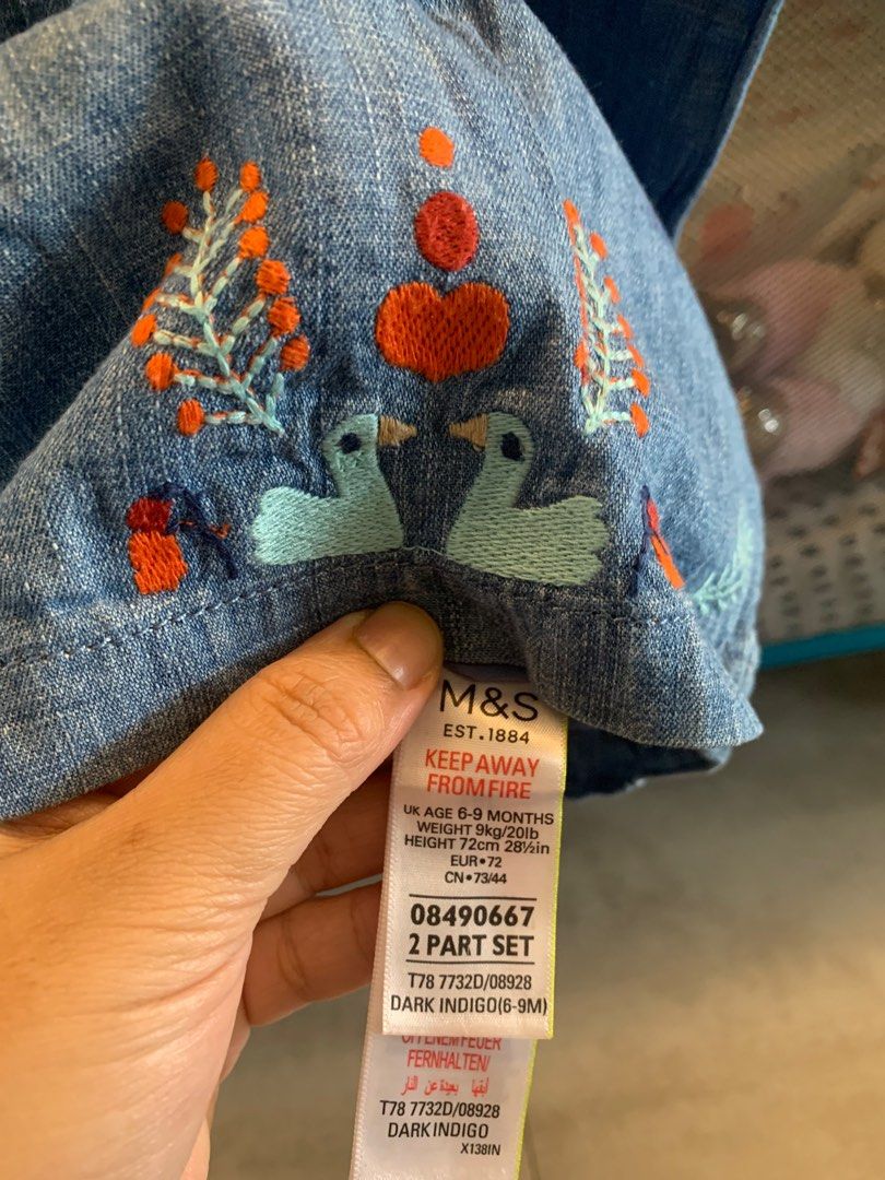 Marks 2025 denim dress