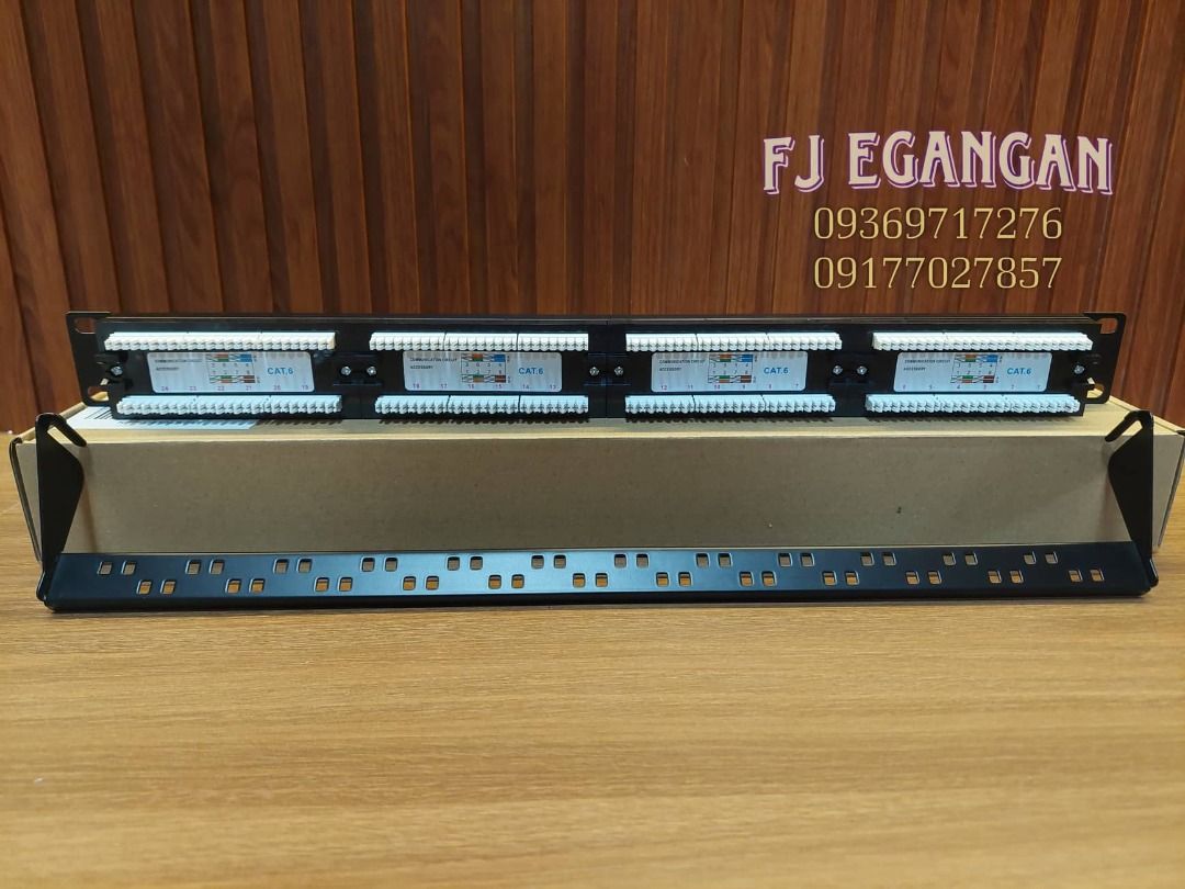 D-link Patch panel cat6 24 ports | Dlink patchpanel 24 ports (Category: Networking) located in Pasig City. Submitted by fjEgangan (Listing ID 1197340517, Image 2). Description: D-link Patch panel cat6 24 ports | Dlink patchpanel 24 ports Only for @ 2,150.00 ✅️ ALSO AVAILABLE IN 48 PORTS 💯 All Brand new, original 💯 Authorized Dealer 💯 7days replacement if defective 💯 1year warranty 💯 Open for bulk orders to avail more discounts! Mode of Payme