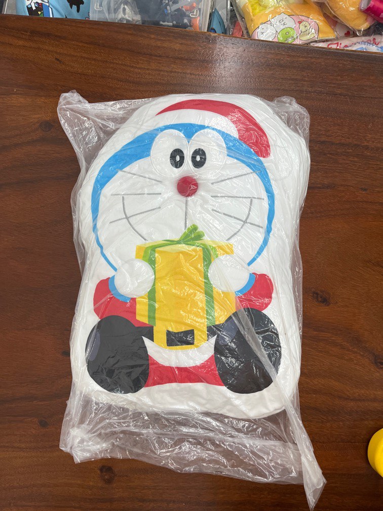 Doraemon with blanket (5), Hobbies & Toys, Toys & Games on Carousell