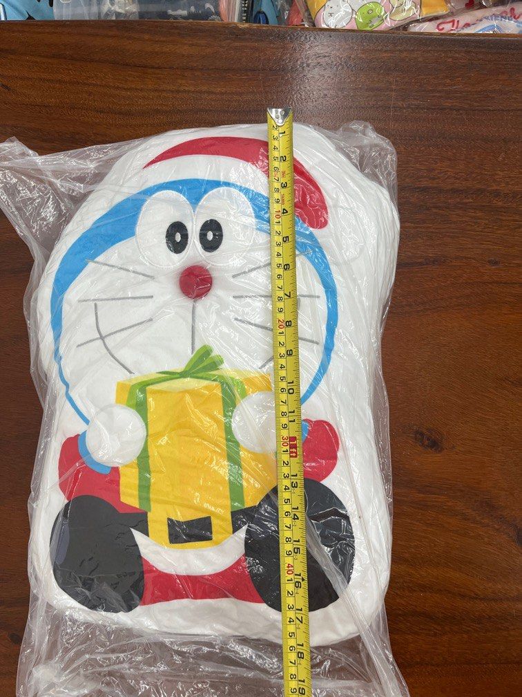 Doraemon with blanket (5), Hobbies & Toys, Toys & Games on Carousell