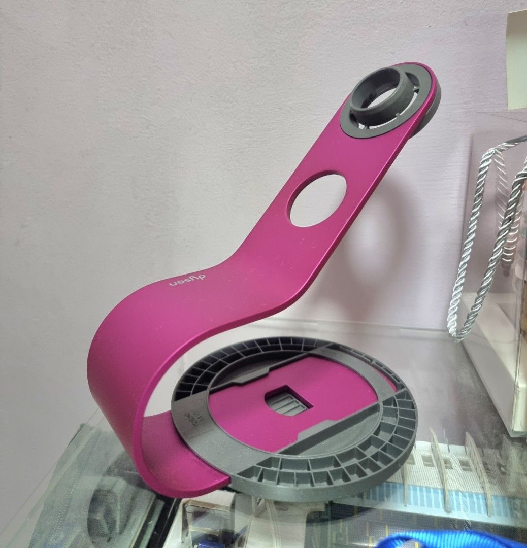 Dyson Supersonic hair dryer stand (Fuchsia/Iron)