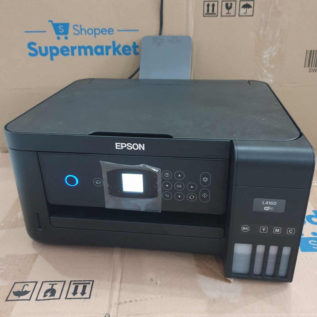 Epson Ecotank With Duplex Scanning Epson L4160 Ecotank Duplex Ink Tank Printer With Copy and Scan Function