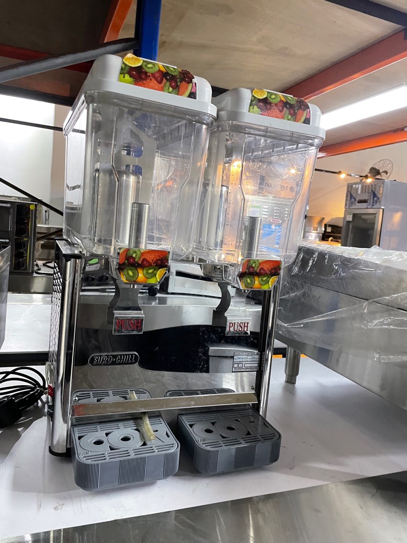 Euro chill 2 tank juice dispenser, TV & Home Appliances, Kitchen