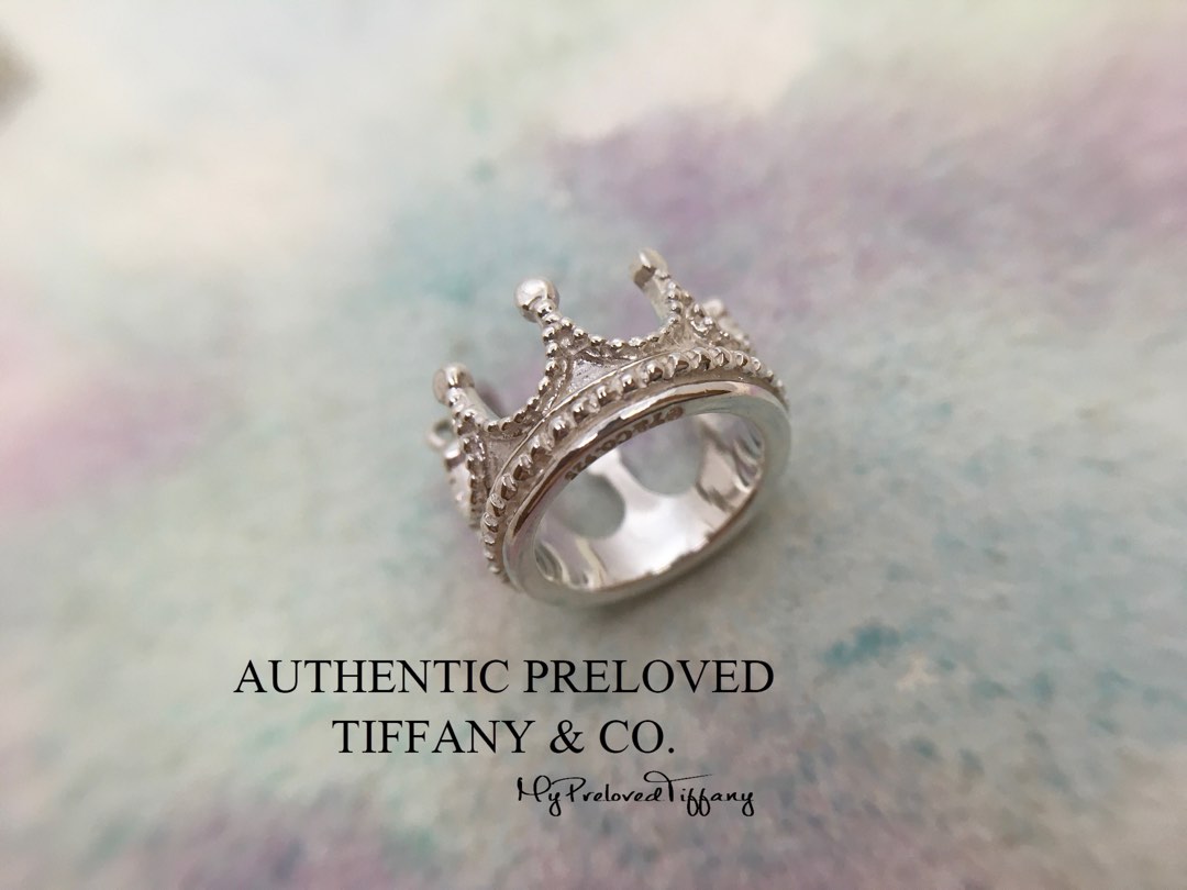 Tiffany and co hot sale crown ring