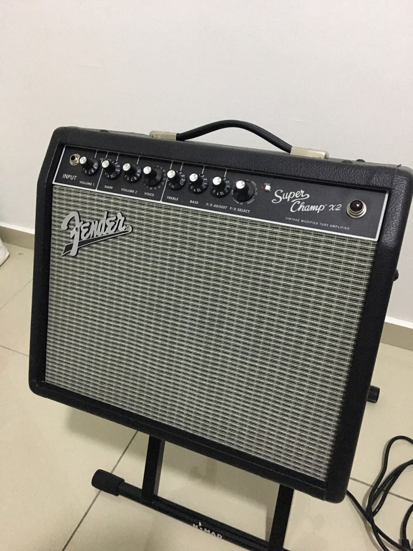 Fender super champ sale x2 tube amp