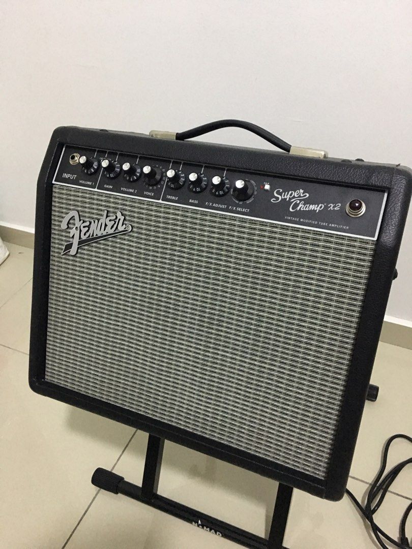 Fender Super Champ X2 Tube Combo Guitar Amplifier, Hobbies & Toys