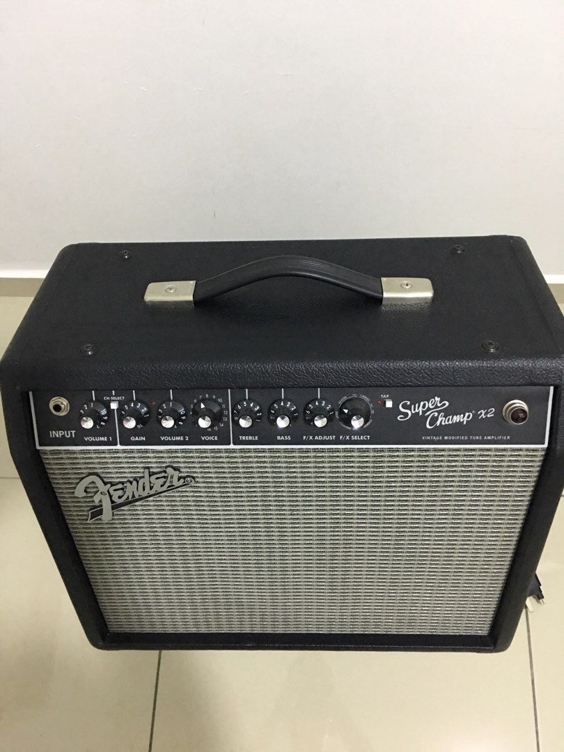 Fender Super Champ X2 Tube Combo Guitar Amplifier, Hobbies & Toys