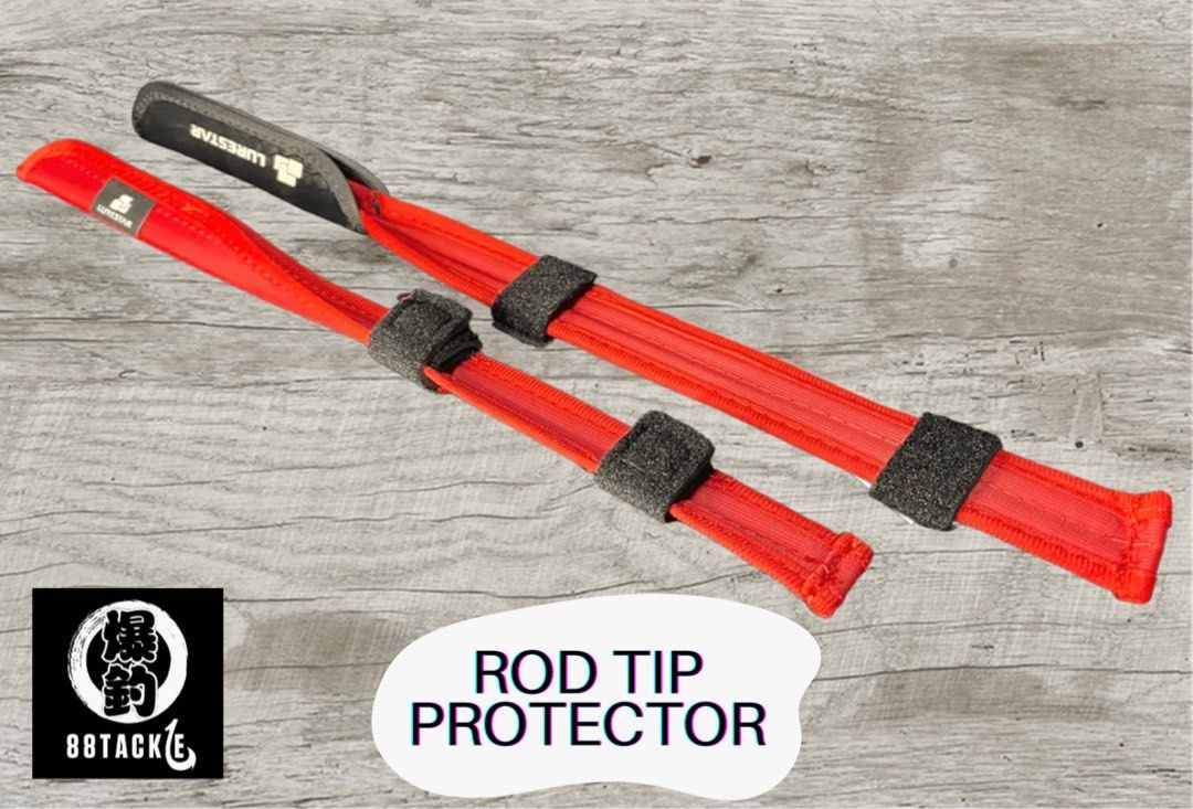 Fishing rod tip protector guard for luring eging ajing rods, Sports  Equipment, Fishing on Carousell