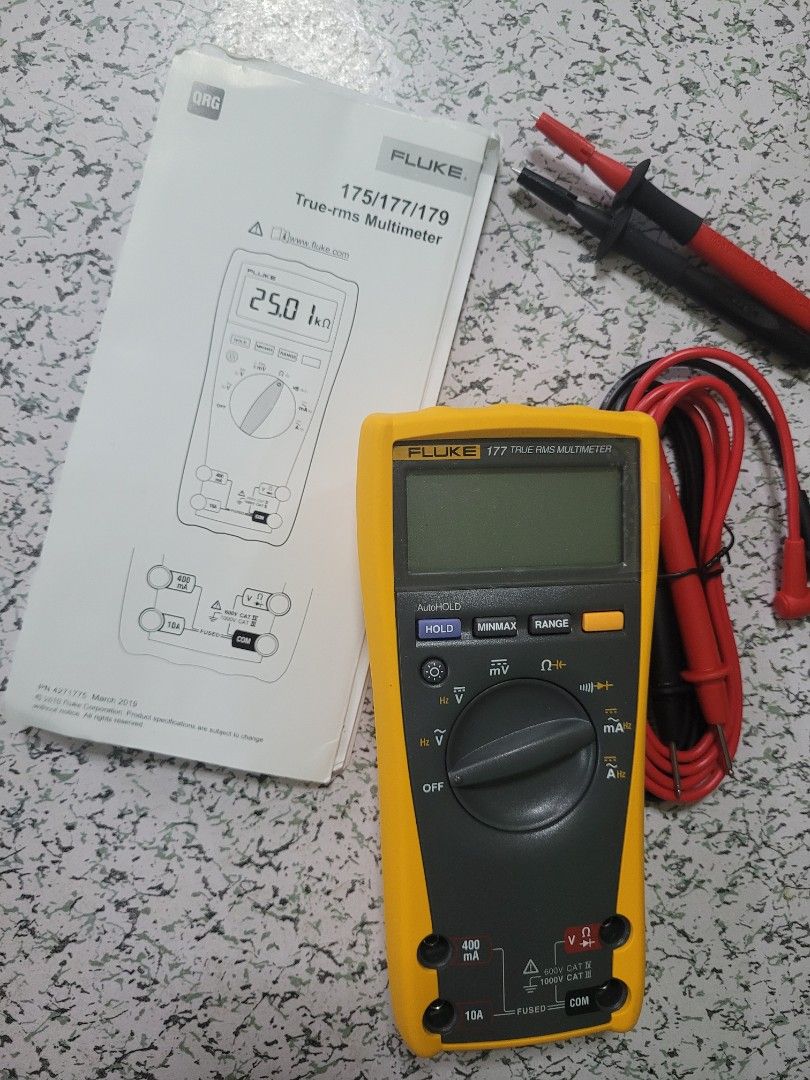 FLUKE 177 TRUE RMS MULTIMETER, Commercial & Industrial, Construction