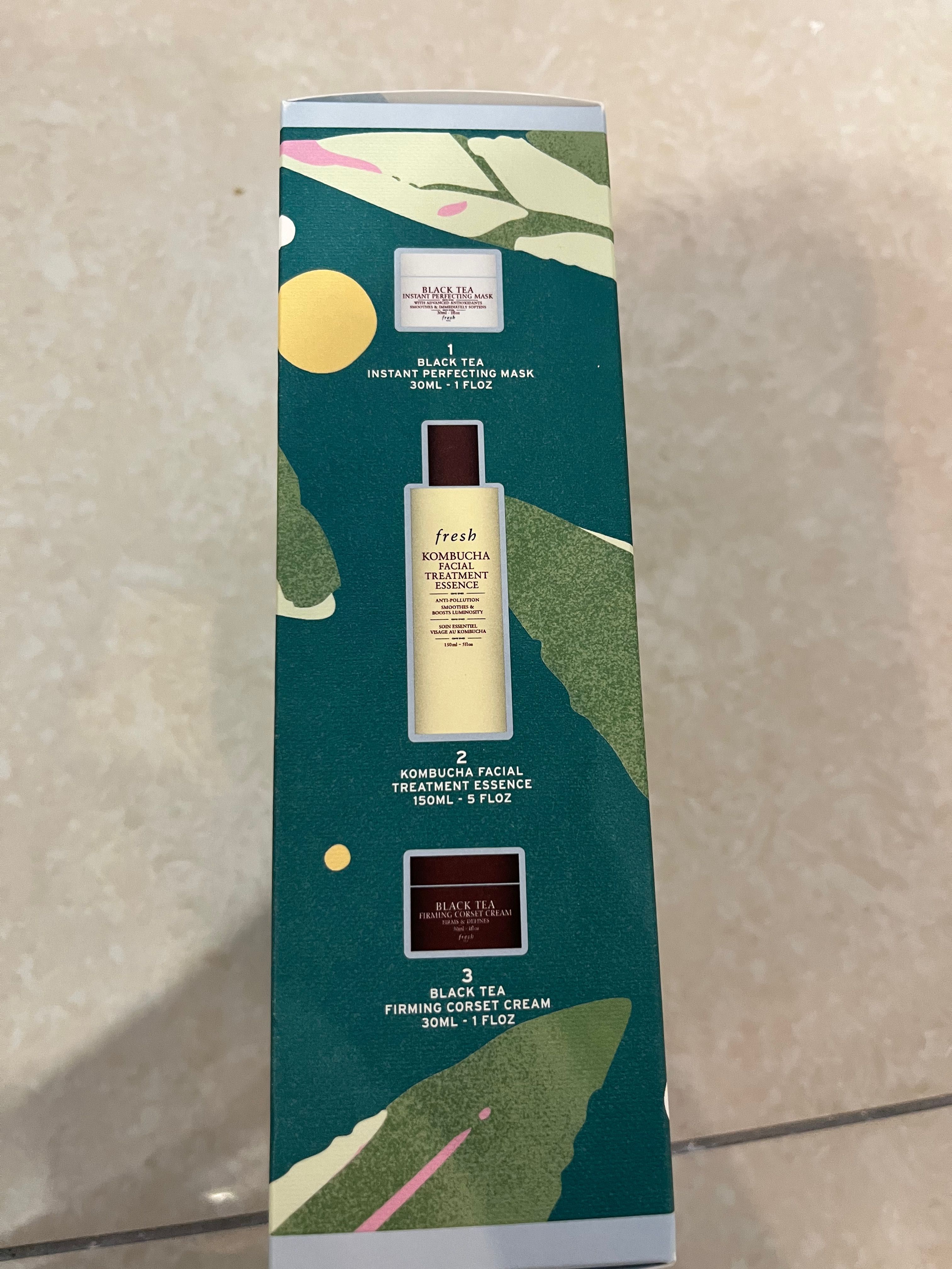 Fresh black tea set, 美容＆化妝品, 健康及美容 皮膚護理, 面部 面部護理 Carousell